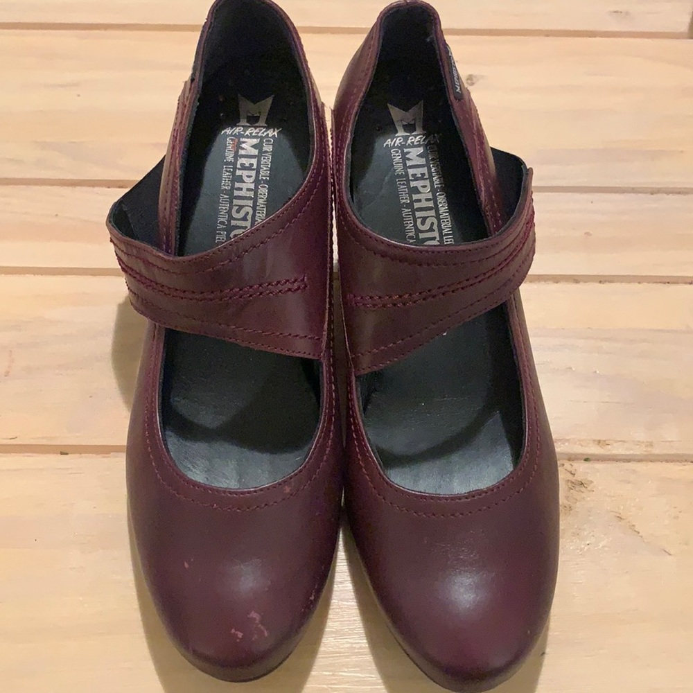 Heels - Mephisto - Maroon